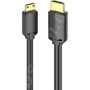 Vention Cable HDMI 4K AGHBG HDMI Macho a Mini HDMI Macho 1,5 m Negro